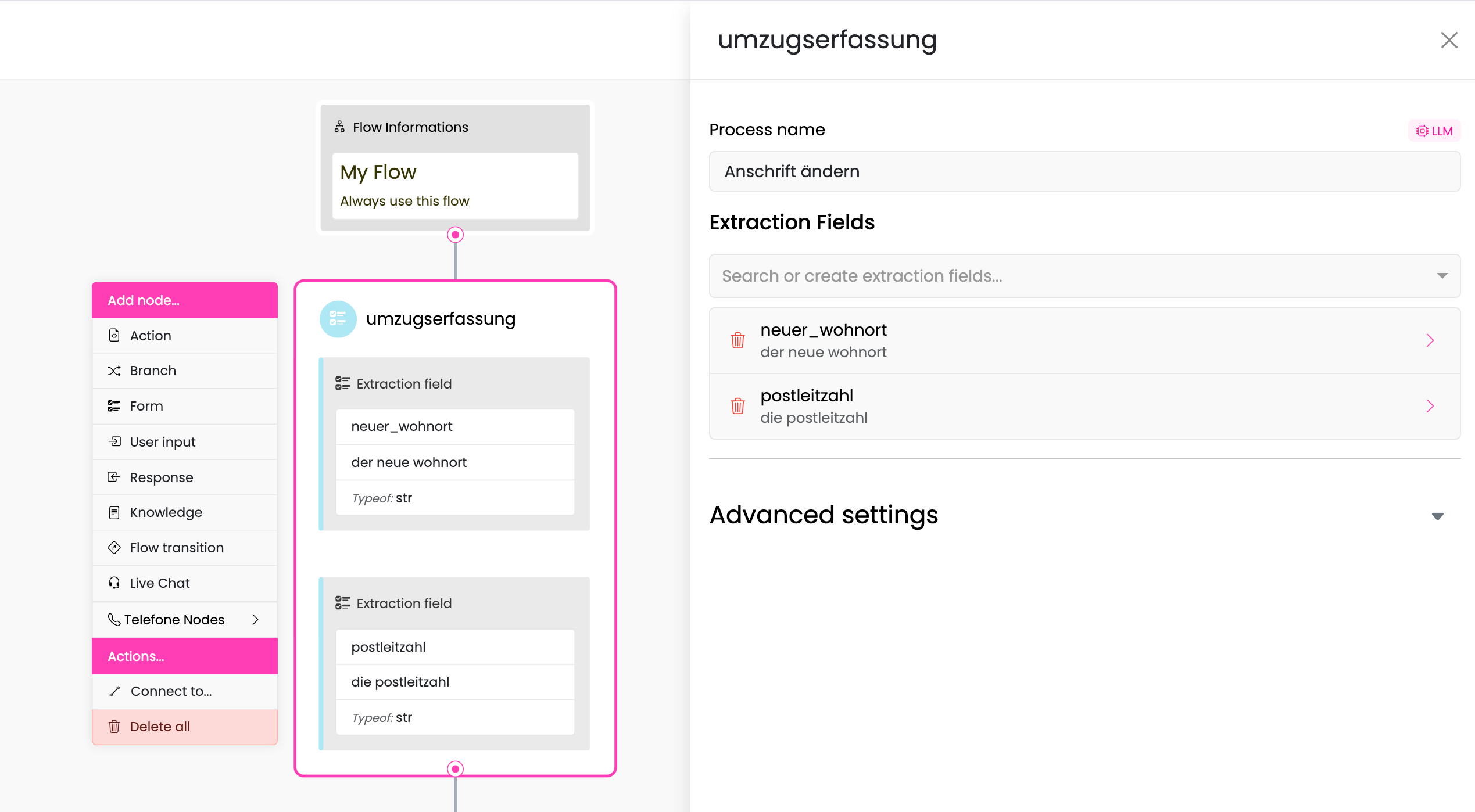 Form Node Editor