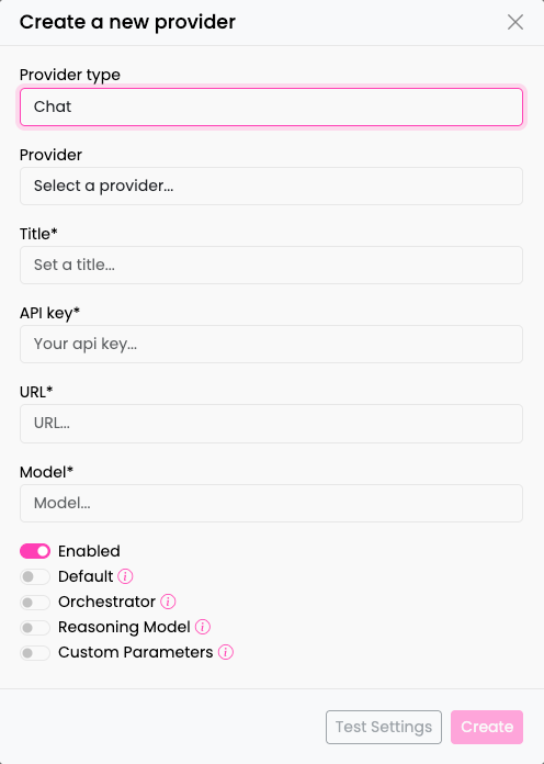 provider
